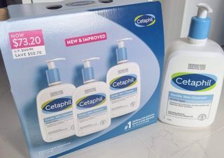 [Brand New] Cetaphil Gentle Skin Cleanser 1L x 4 bottles