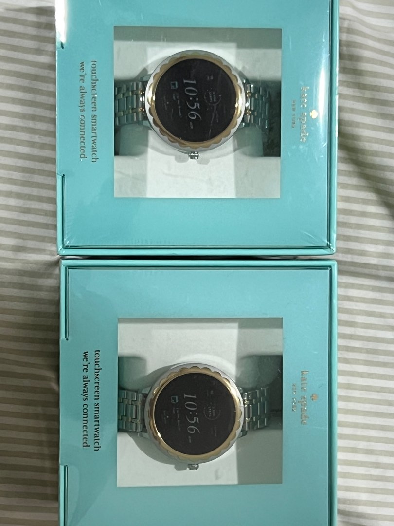 BRAND NEW Kate Spade two tone stainless steel scallop smartwatch 2. Kate spade scallop 2