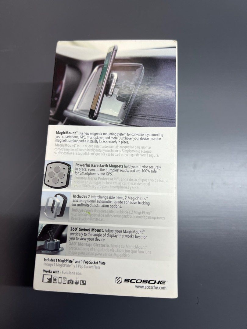 Brand New Scosche magic mount pro, Mobile Phones & Gadgets, Mobile