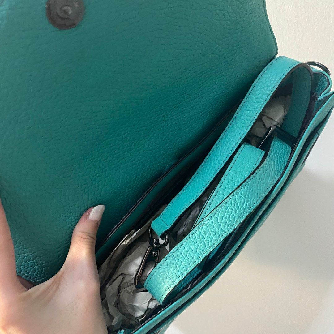 Braun Buffel Green Messenger Bag, Women's Fashion, Bags & Wallets