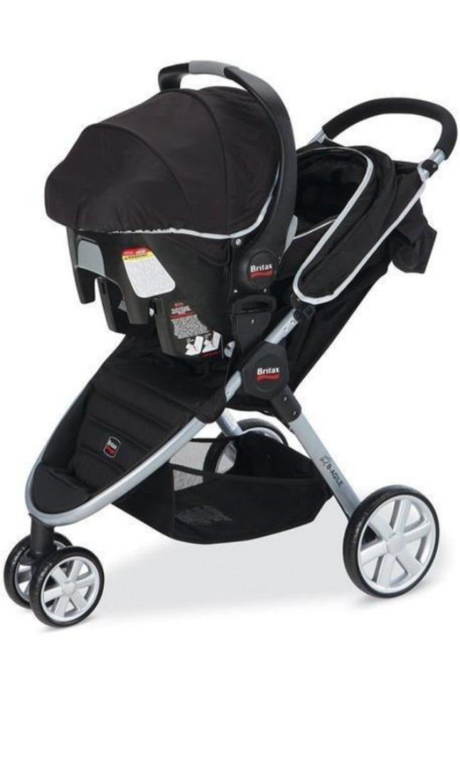 Britax Stroller with car seat Babies Kids Going Out Strollers on Carousell