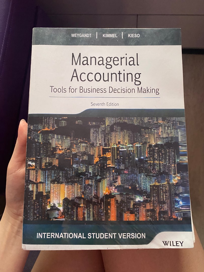 Buku Managerial Accounting 7th edition WILEY on Carousell