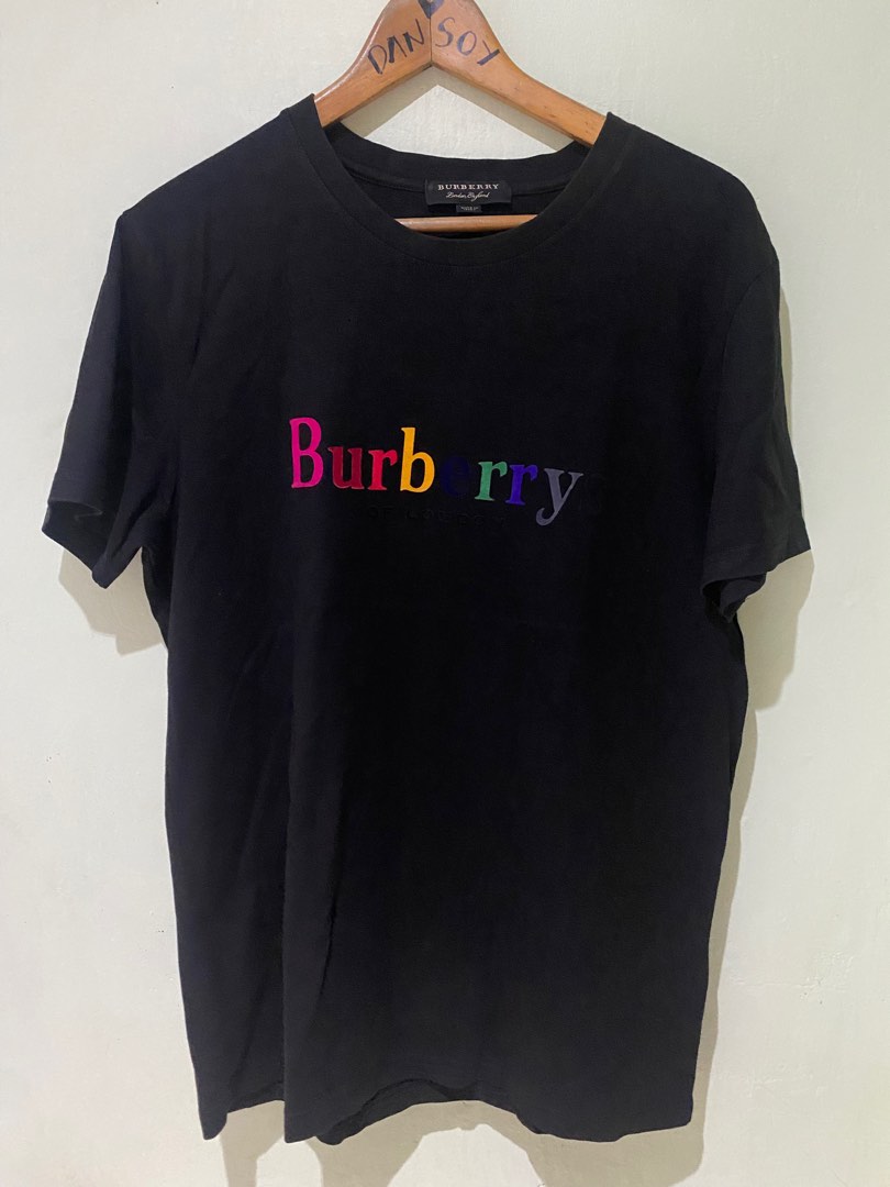 Burberry rainbow tee best sale
