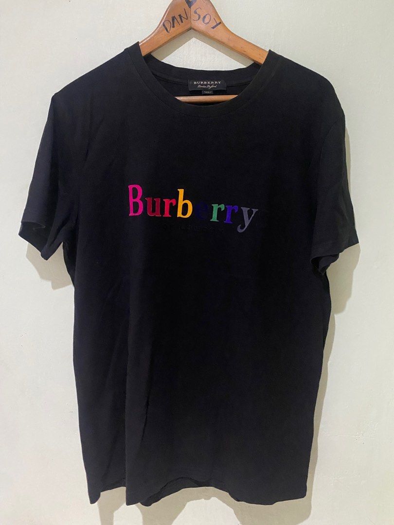 Burberry Rainbow Tee Men s Fashion Tops Sets Tshirts Polo Shirts on Carousell