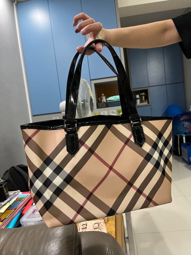 Burberry tote bag price on sale