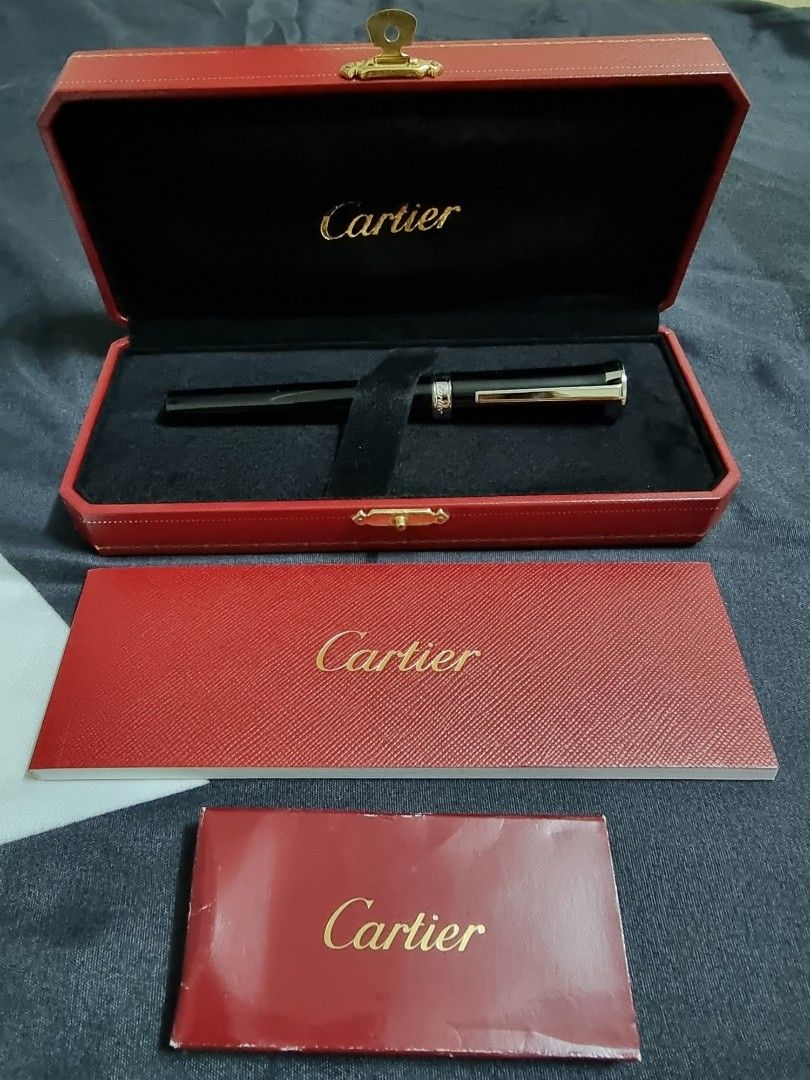 Cartier Art Deco Fountain Pen, Hobbies & Toys, Stationery & Craft