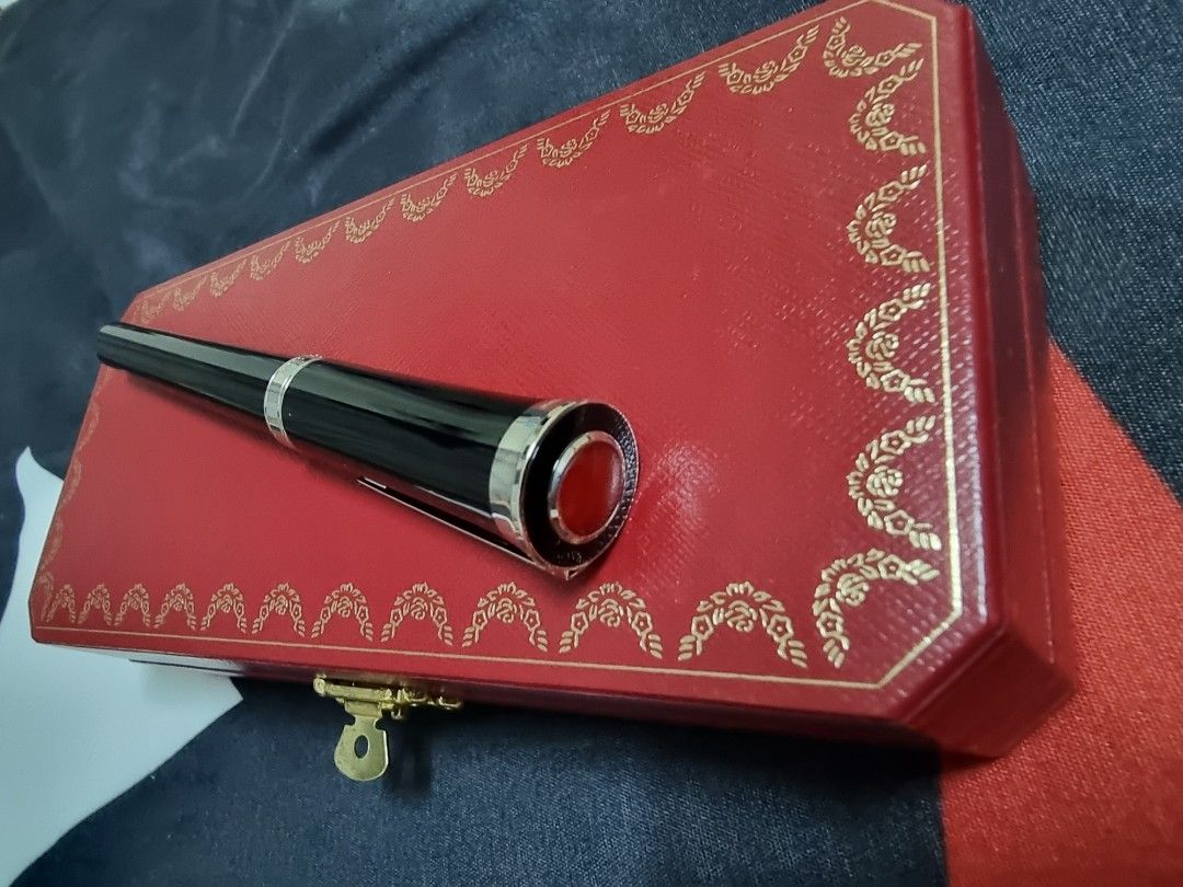 Cartier Art Deco Fountain Pen, Hobbies & Toys, Stationery & Craft