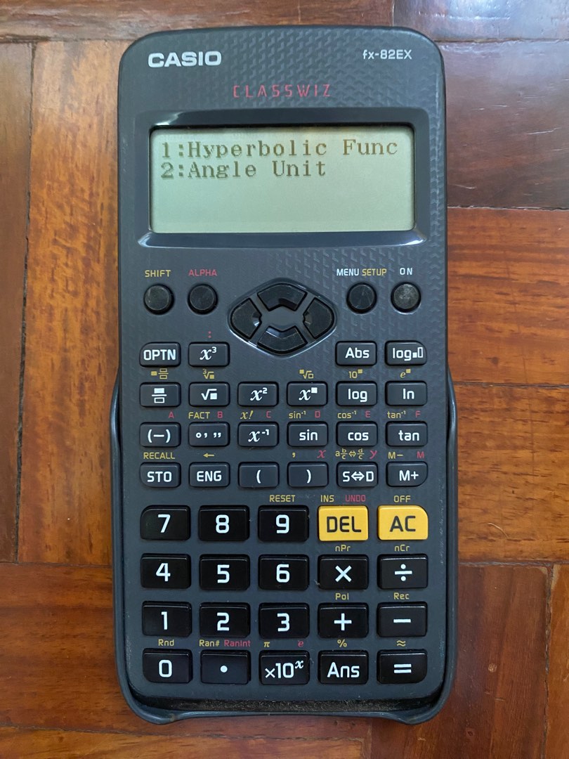 Casio fx - 82EX Classwiz Scientific Calculator, Mobile Phones & Gadgets ...