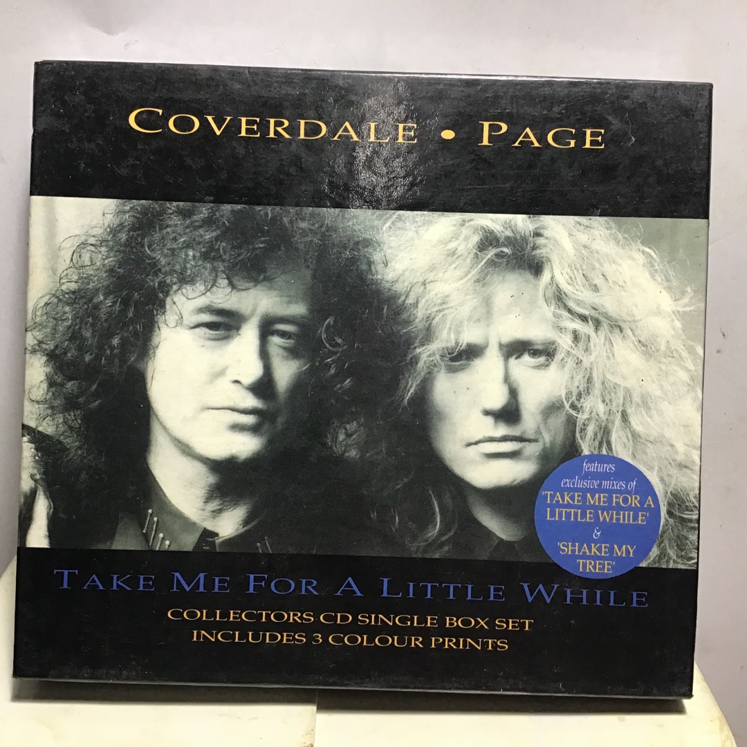 CD SINGLE David Coverdale & Jimmy Page Take Me For a Little While OOP
