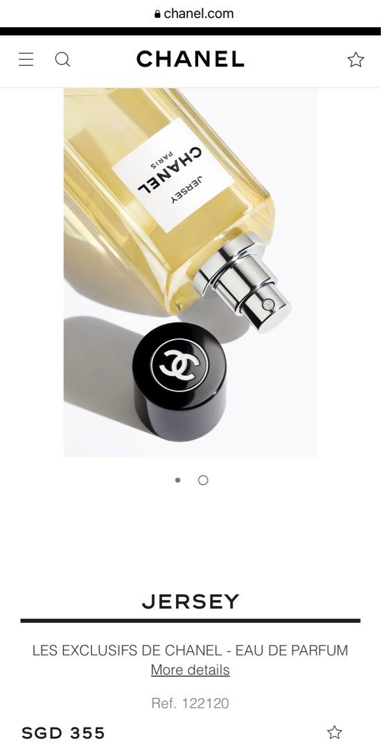 les exclusifs de chanel jersey chanel