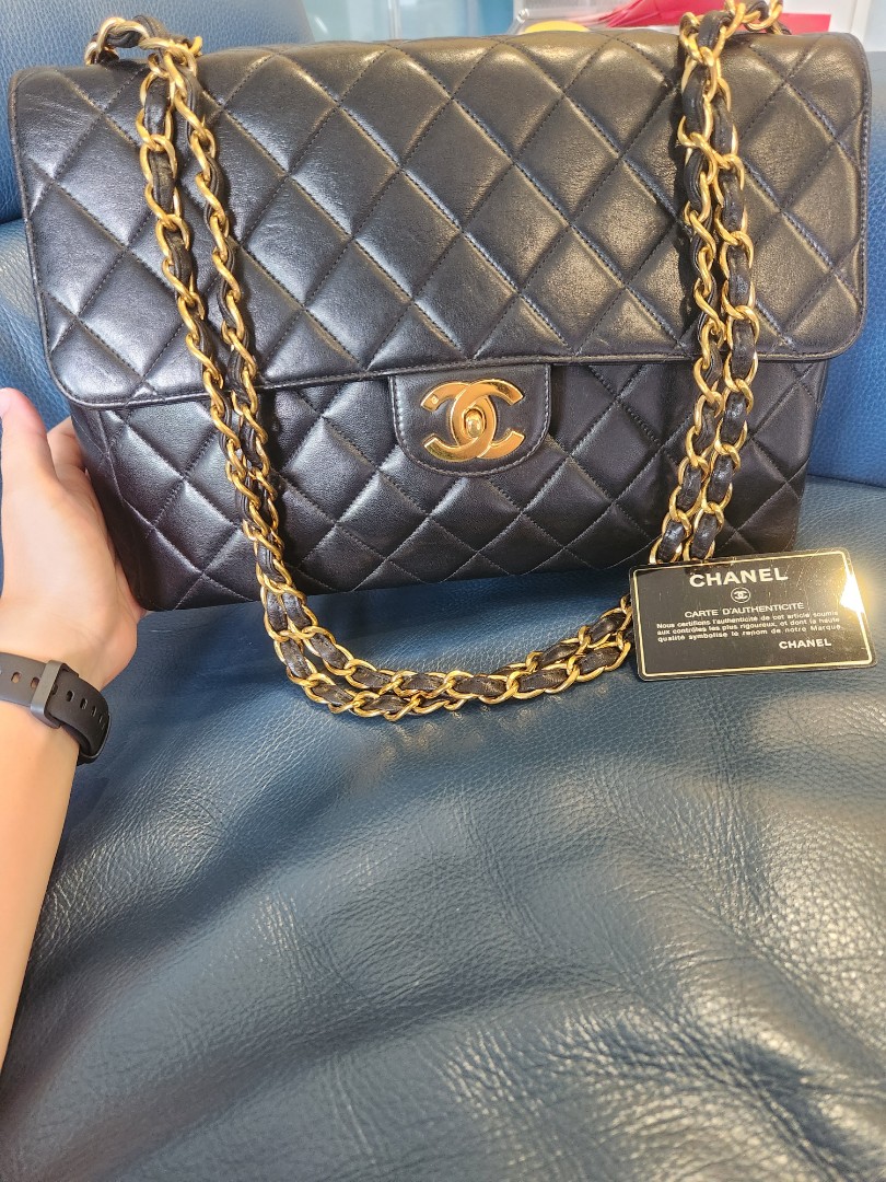 Chanel jumbo flap bag, Luxury, Bags & Wallets on Carousell