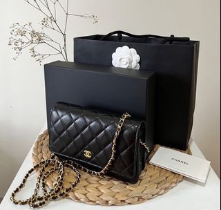 1,000+ affordable chanel woc black caviar For Sale