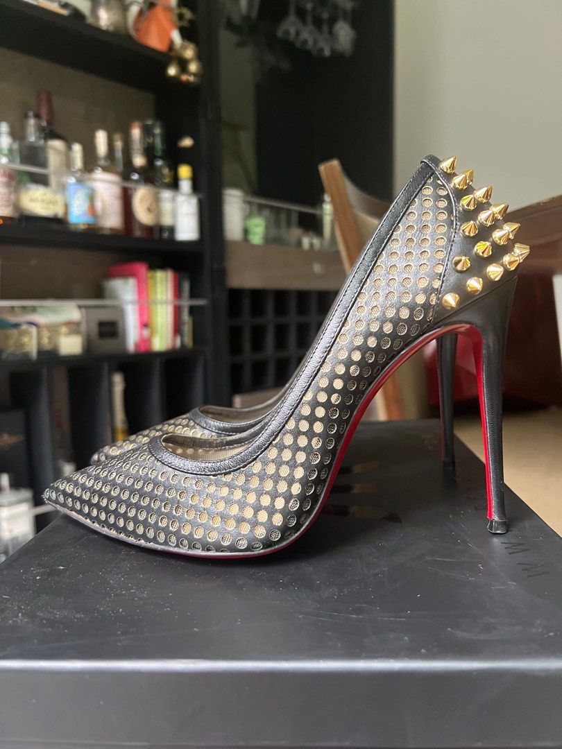Christian louboutin cheap spiked pumps