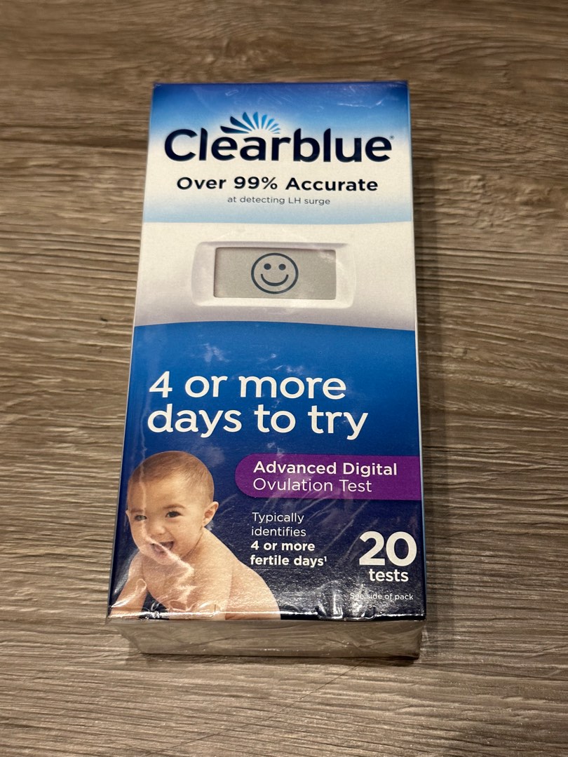 Clearblue Advanced Digital Ovulation Test 60s, Health & Nutrition ...