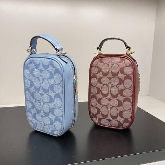 COACH eva phone/sling 💼 (Category: Luxury Bags & Wallets) located in Las Pinas. Submitted by yhn_boutique (Listing ID 1228434827, Image 2). Description: Actual pic posted NEW ARRIVAL ♥️ 📌Cash on delivery via lalamove/grab 📌J&T pay today ship today 📌complete inclusions pls: visit my page & carousell acct for peace of mind TY! 🛍️ DISCLAIMER: not affiliated or endorsed with any of the brands featured on this page. All copyrights and trademarks 
