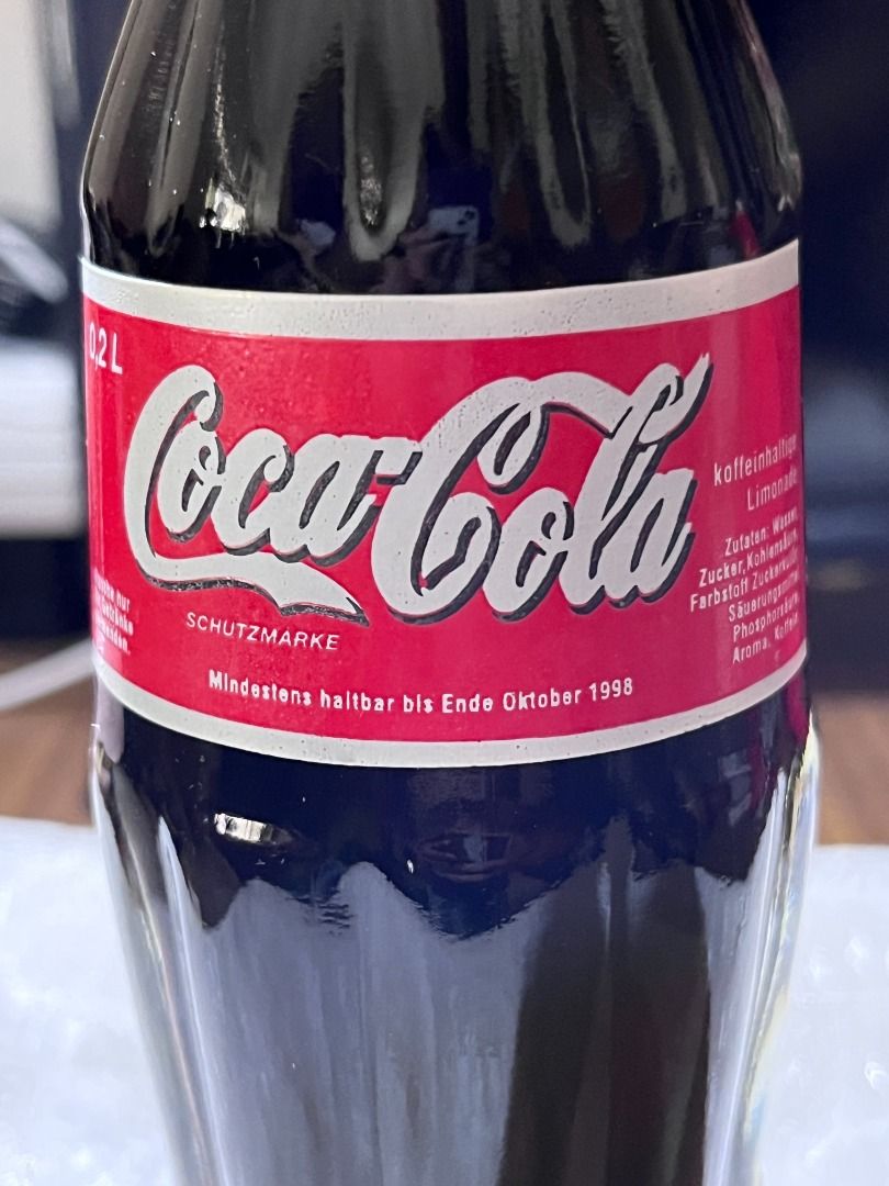 Coca Cola Bottle 1997 Germany Warner Brothers Movie World Bugs Bunny ...