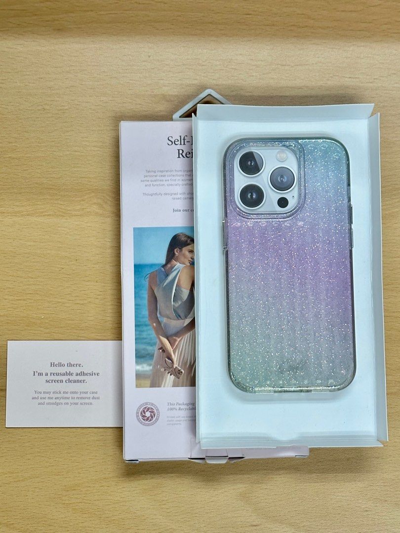 COEHL Linear Case for iPhone 14 Pro (Category: Cases & Sleeves) located in Caloocan City. Submitted by quingmike (Listing ID 1228508212, Image 3). Description: Original price: 1500 NOW: only at 899 Authentic/Original Cellphone Case for iPhone 14 Pro Brand: COEHL 99% Smooth (very lightly used/ like new) Certified drop protection UP TO 8ft/2.5m Embedded glitters/non-fade Trendy and minimalist Perfect fit With FREE Reusable Adhesive Screen Cleaner i