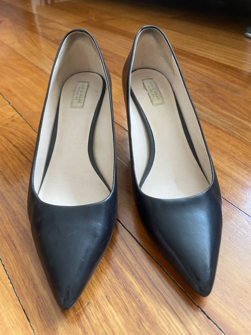 Cole haan black heels on sale