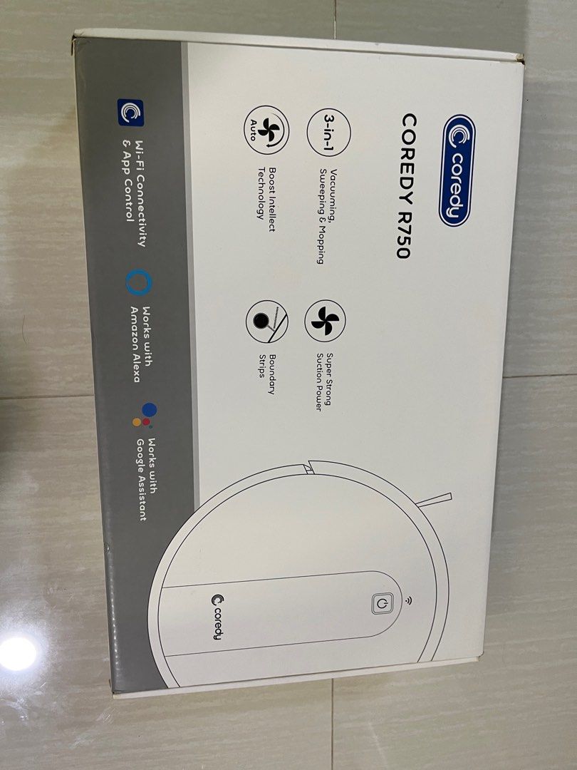 Coredy R750 vacuum robot, TV & Home Appliances, Vacuum Cleaner ...