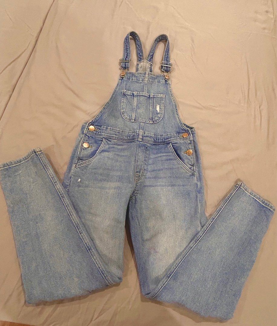 Denim Overalls Kids, Babies & Kids, Babies & Kids Fashion on Carousell
