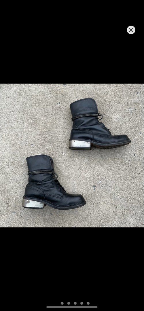 Steel sale heel boots