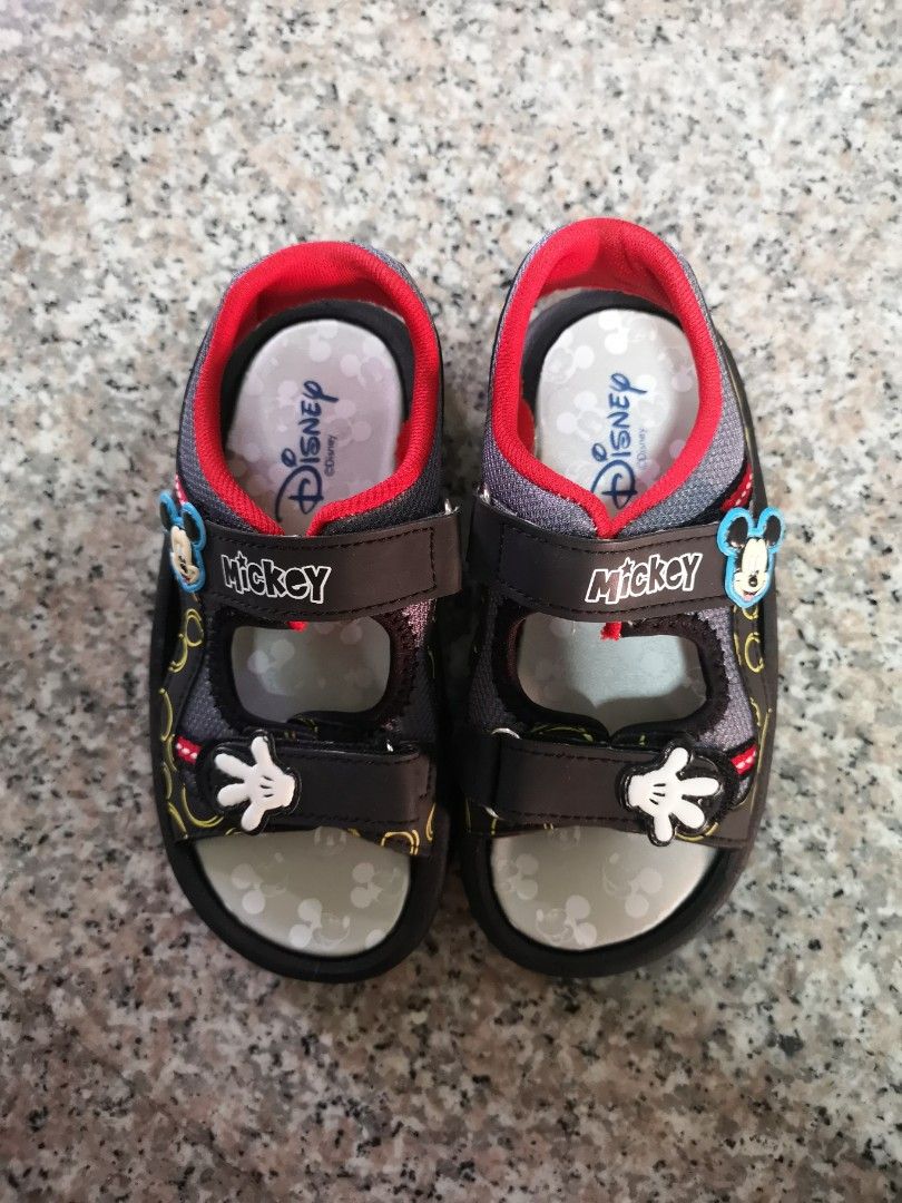 Disney Mickey Mouse Kids Sandals Anti Non Slip Babies Kids Babies Kids Fashion on Carousell