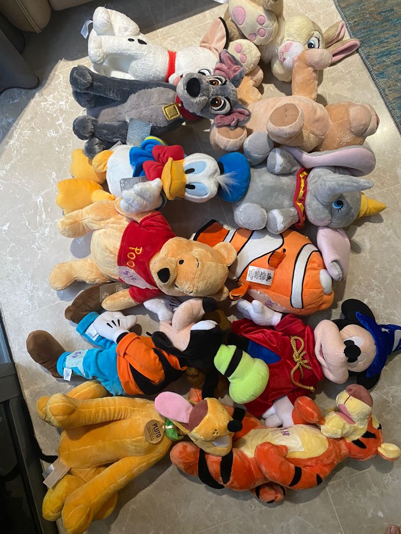 Disney Soft Toys, Hobbies & Toys, Toys & Games on Carousell