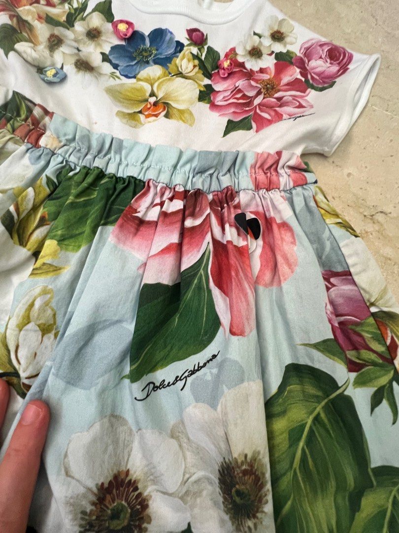 D&g outlet girls dress
