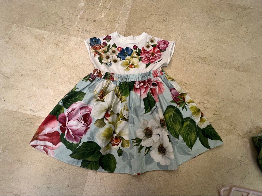 D&g girl dress best sale