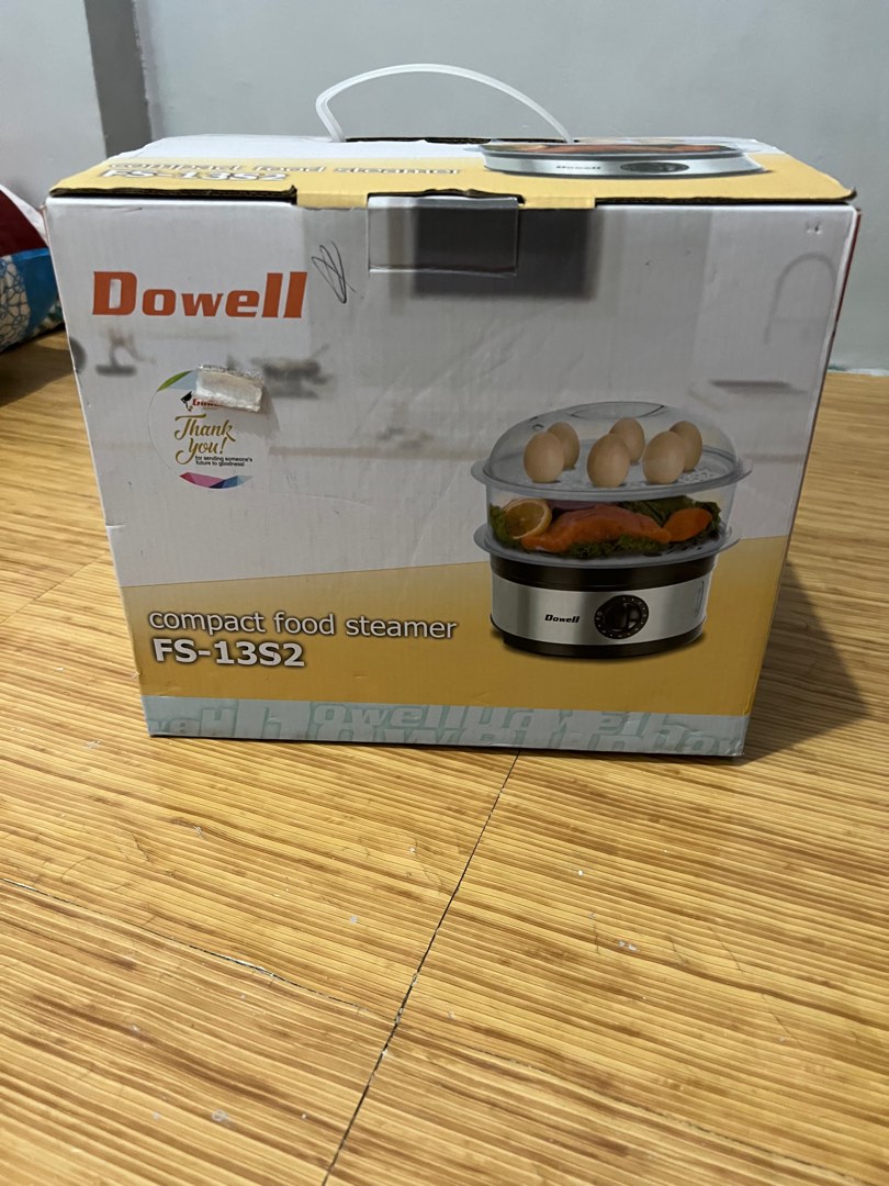Dowell Compact Food Steamer, TV & Home Appliances, Kitchen Appliances