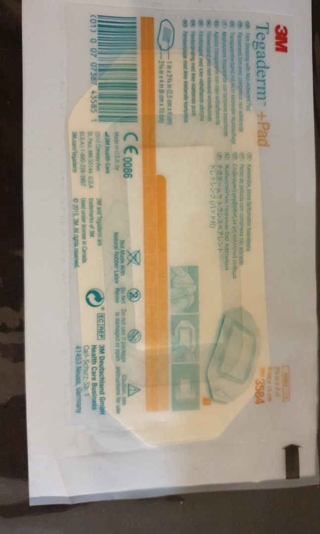 Dressing Set / Opsite Post Op Plasters / Mepore Pro Plaster / 3M