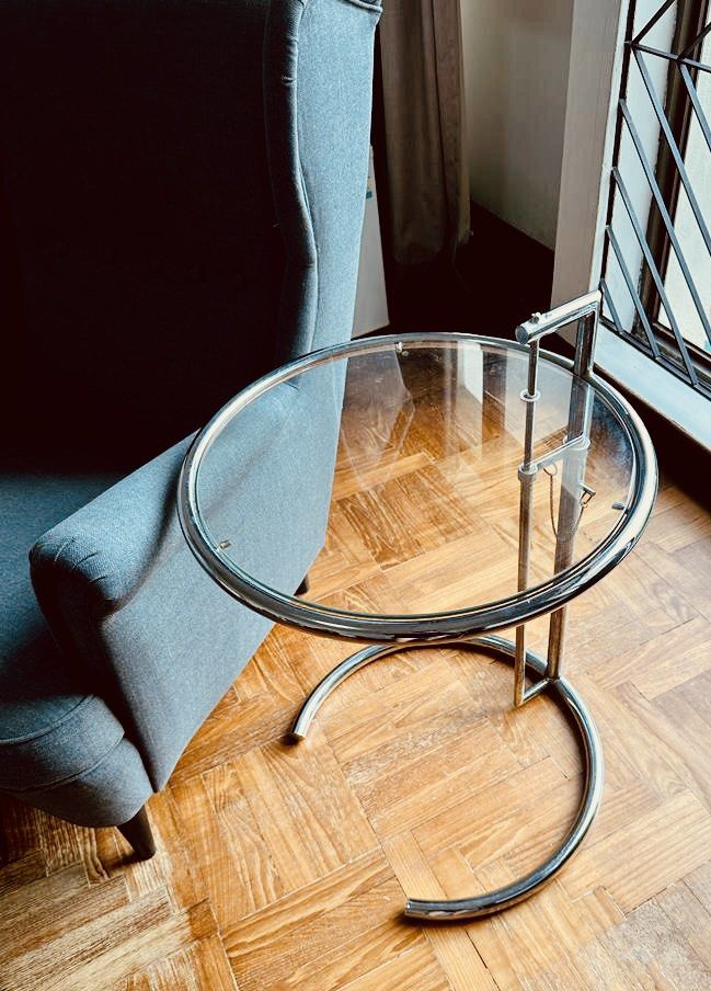 Eileen Gray replica side table, Furniture & Home Living, Furniture