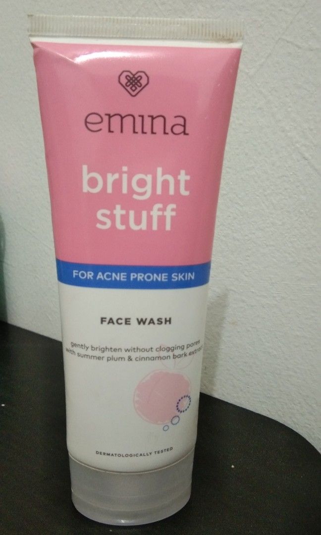 EMINA bright stuff for acne prone skin Face wash on Carousell