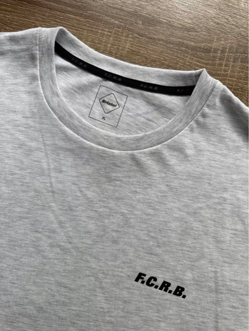 M FCRB 23SS BIG LOGO WIDE TEE グレー Tシャツ - Tシャツ/カットソー 