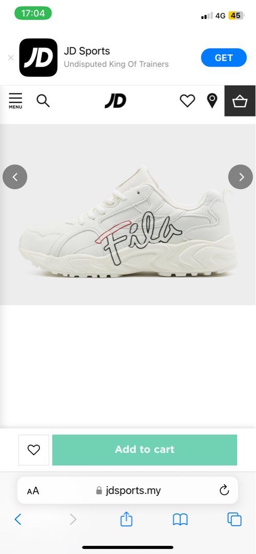 Jd fila sale disruptor womens