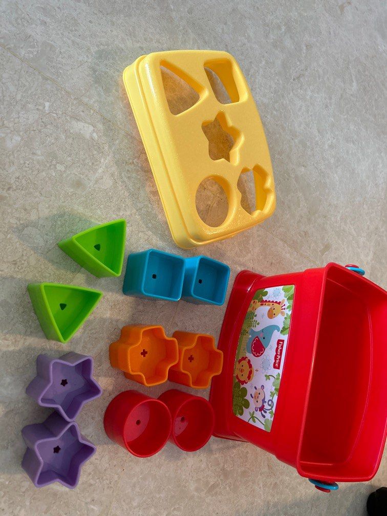 Fisher price shape sorting toy, Babies & Kids, Infant Playtime on Carousell