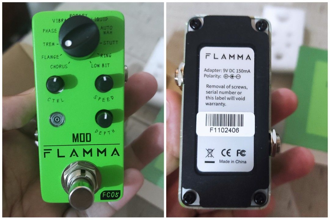 Flamma FC05 Modulation Effects Pedal, Hobbies & Toys, Music & Media ...