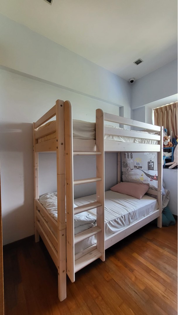 Flexa bunk bed, Furniture & Home Living, Furniture, Bed Frames