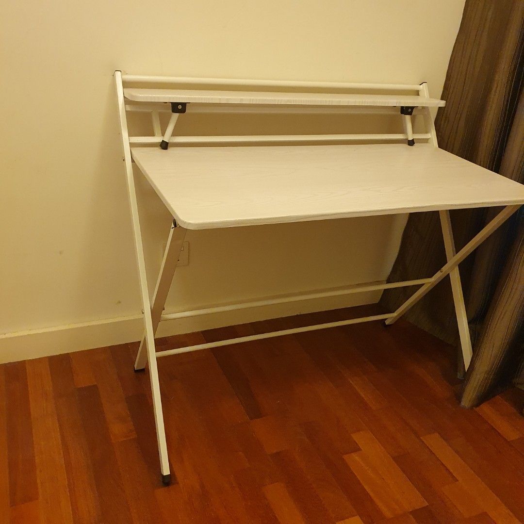 Foldable multiple use computer table, Furniture & Home Living
