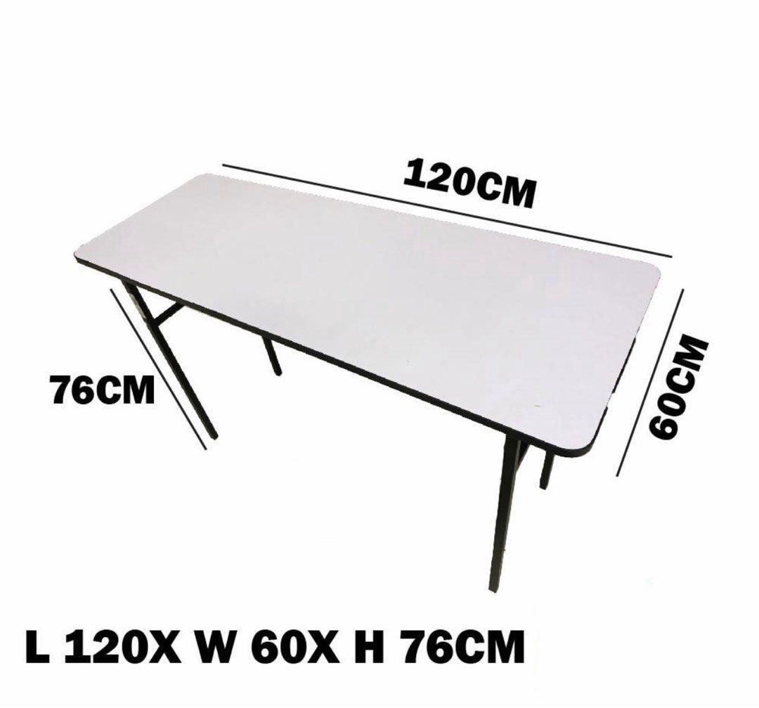 Folding table / Meja Lipat / Banquet Table, Furniture & Home Living