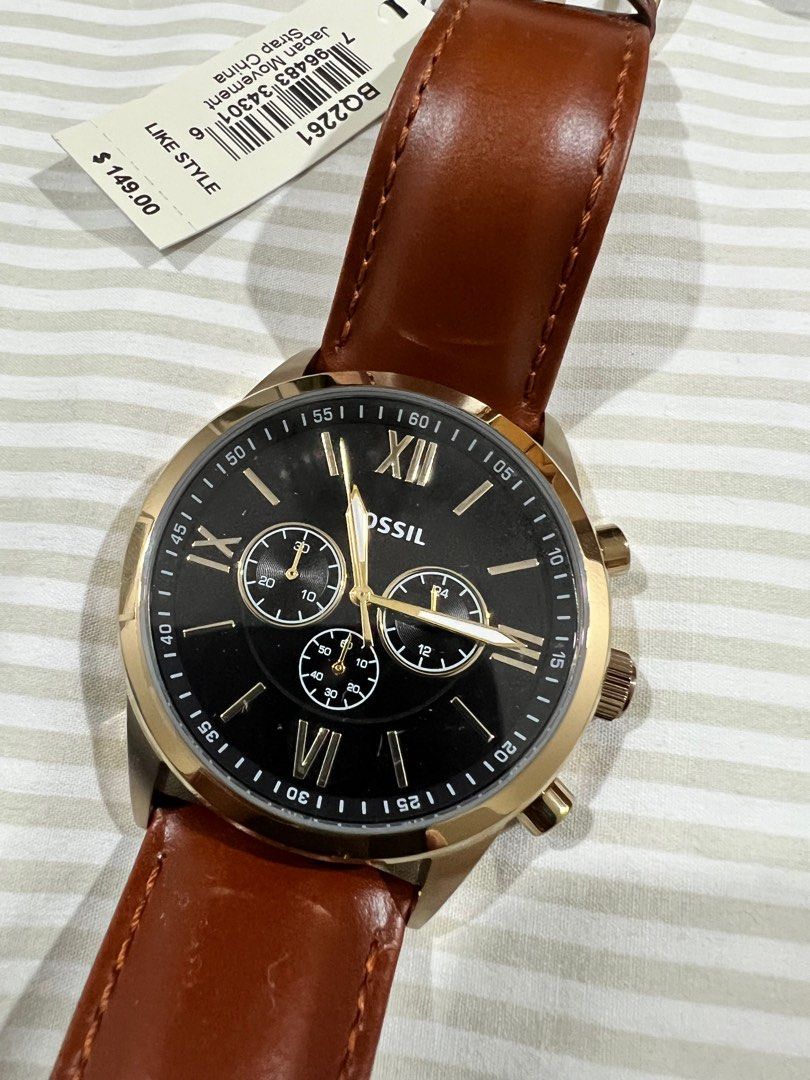 Fossil flynn watch bq2261 Men s Fashion Watches Accessories
