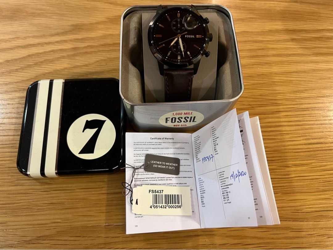 Fossil watch fs5437 hot sale