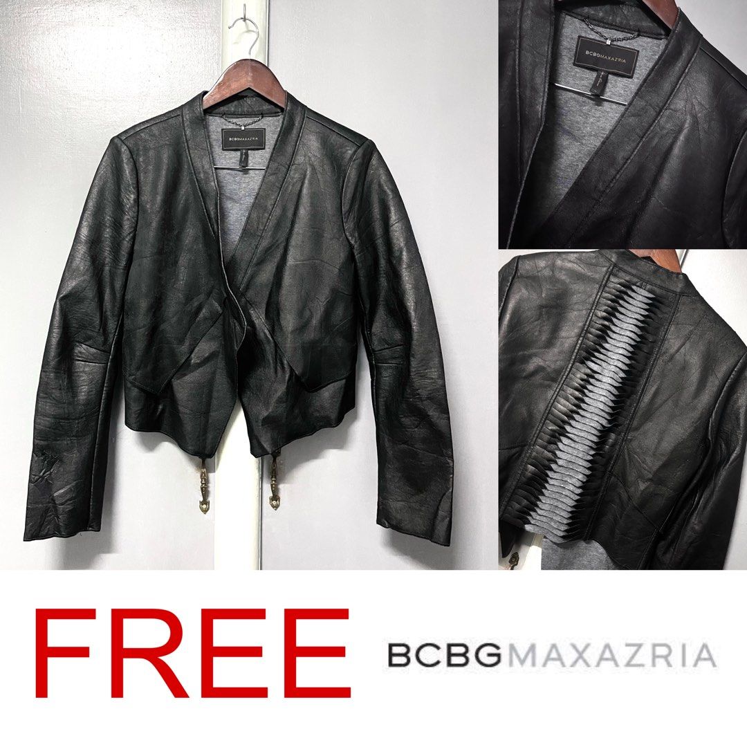 Bcbgeneration leather hotsell moto jacket