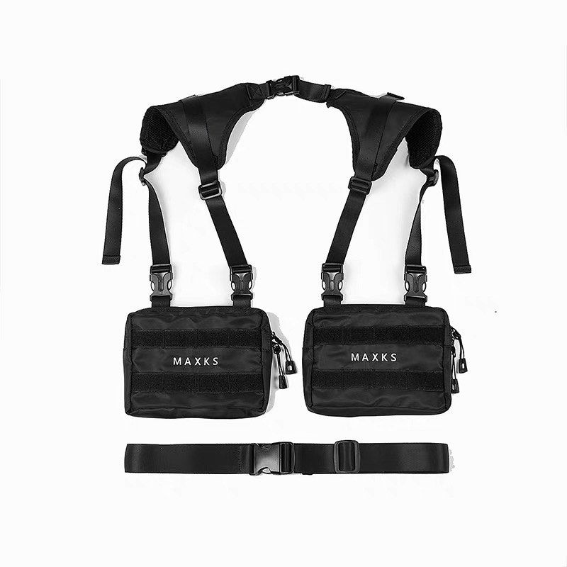 Future Tech wear chest bag, Men's Fashion, Bags, Belt bags, Clutches