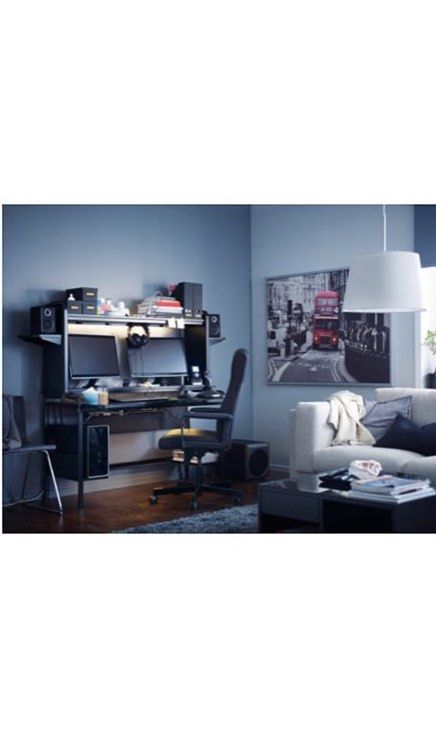 Gaming desk, ikea gaming desk , Furniture & Home Living, Furniture