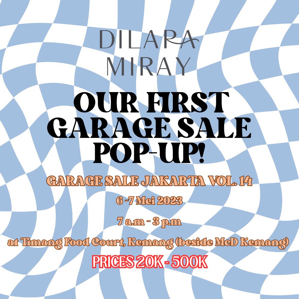 GARAGE SALE JAKARTA VOL.14 - COME TO OUR FIRST POP UP BOOTH‼️ on Carousell