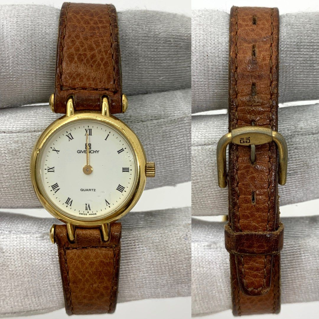 GIVENCHY GOLD STAINLESS STEEL QUARTZ WOMEN S WATCH ONLY 207000486