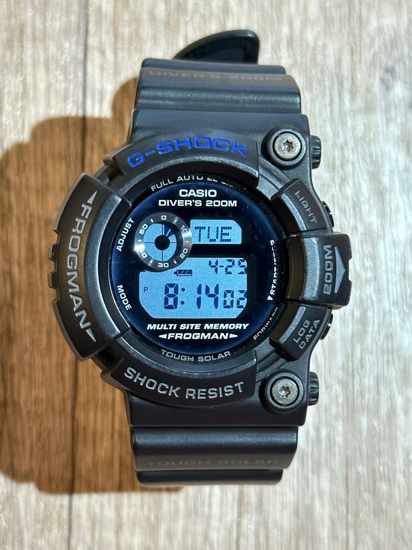 G-SHOCK GW-225C-1JFフロッグマン25周年 マスターブルー