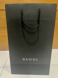 Gucci paper bag