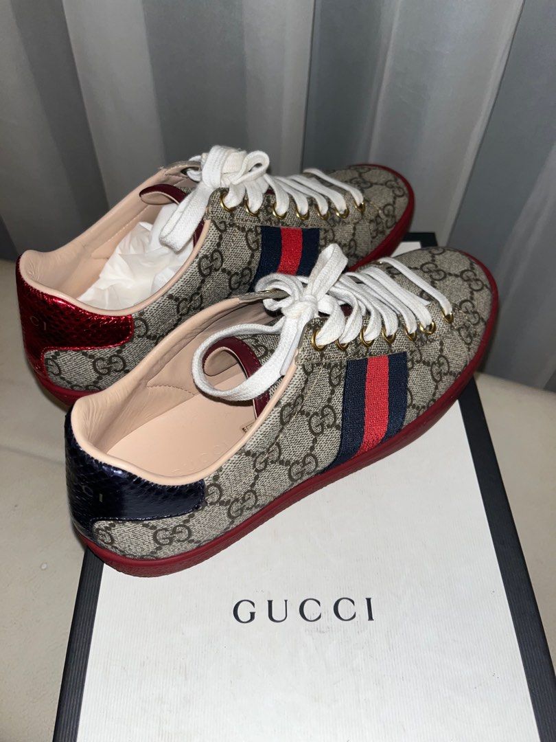 Gucci hotsell ace brown